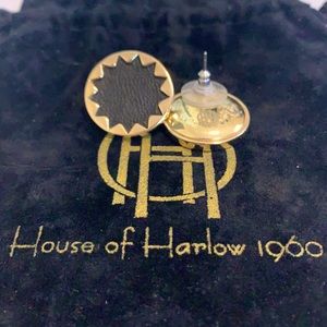 House of Harlow Leather Stud